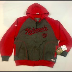 Washington Nationals Stitch’s ZipUp Fleece Hoodie